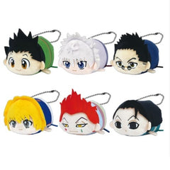 Kurapika, etc. Hunter x Hunter Potekoro Mascot All 6 Types Set Key Chain [USED]