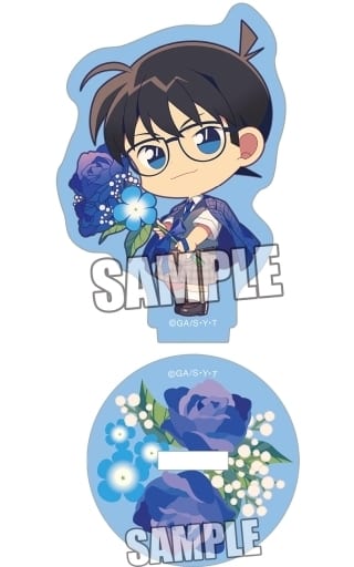 Conan Edogawa Detective Conan Trading Mini Acrylic Stand Flower For You Ver. Acrylic Stand [USED]