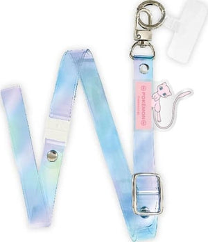 Mew Pokemon Multi Ring Plus Clear Strap Set Key Chain [USED]