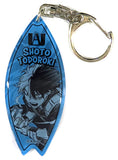 Shoto Todoroki My Hero Academia Surfboard Style Acrylic Keychain Jump Shop Summer Jump Collection 2023 Limited Key Chain [USED]