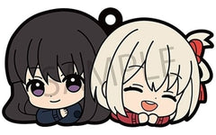 Chisato Nishikigi Takina Inoue F Lycoris Recoil Buddycolle Rubber Mascot Key Ring [USED]