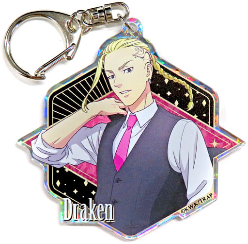 Ken Ryuguji Tokyo Revengers Hotel Collaboration Holoacrylic Keychain Collection Key Chain [USED]