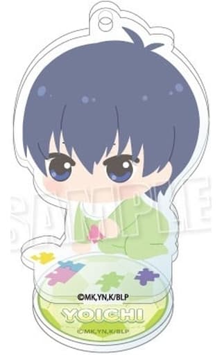 Yoichi Isagi Blue Lock Babutans! Trading Acrylic Stand Key Chain Key Chain [USED]