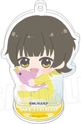 Meguru Bachira Blue Lock Babutans! Trading Acrylic Stand Key Chain Key Chain [USED]