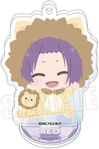 Reo Mikage Blue Lock Babutans! Trading Acrylic Stand Key Chain Key Chain [USED]