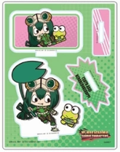 My Hero Academia x Sanrio Characters Tsuyu Asui Kero Kero Keroppi Acrylic Stand Collection A Acrylic Stands [USED]