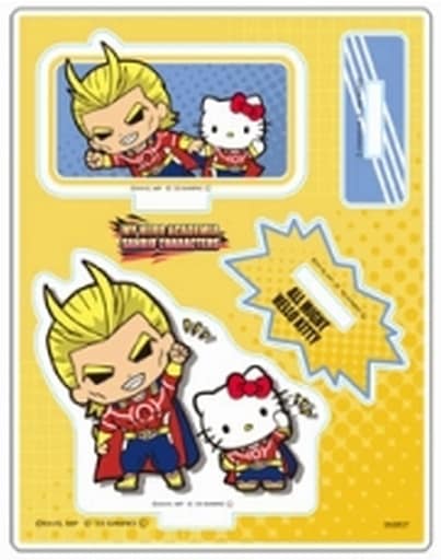 My Hero Academia x Sanrio Characters All Might Hello Kitty Acrylic Stand Collection A Acrylic Stands [USED]
