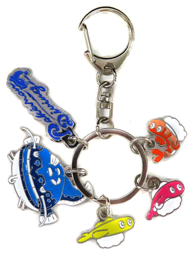 Dondozo Tatsugiri Pokemon Metal Keychain Pokemon Diving Pokemon Center Limited Key Chain [USED]