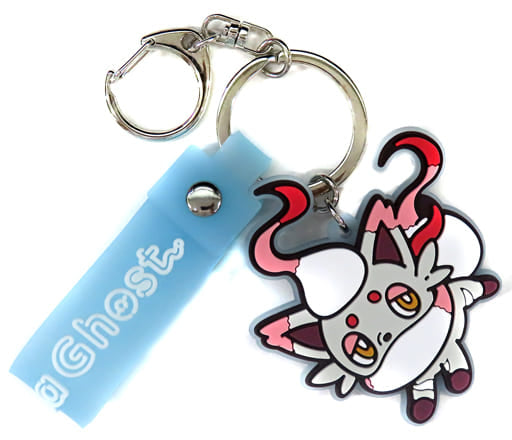 Hisuian Zorua Pokemon Luminous Rubber Keychain YonayonaGhost Pokemon Center Limited Key Chain [USED]