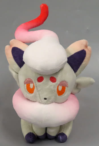 Hisuian Zorua Pokemon Luminous Mascot YonayonaGhost Pokemon Center Limited Key Chain [USED]