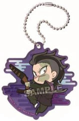 Shinazugawa Genya Demon Slayer: Kimetsu no Yaiba Swordsmith Village Arc Pita! Deformed Acrylic Key Chain Key Ring [USED]