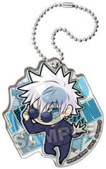 Satoru Gojo Jujutsu Kaisen Kaigyoku Gyokusetsu Pita! Deformed Acrylic Key Chain Key Chain [USED]