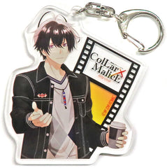 Aiji Yanagi Collar x Malice Movie: Deep Cover Online Campaign Kuji Acrylic Key Chain Release Commemorative Blu-ray & DVD Purchasers Limited Prize C Key Chain [USED]