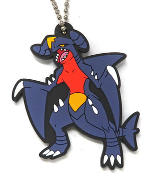 Garchomp Pokemon Pokemon Rubber Mascot 018 Key Chain [USED]