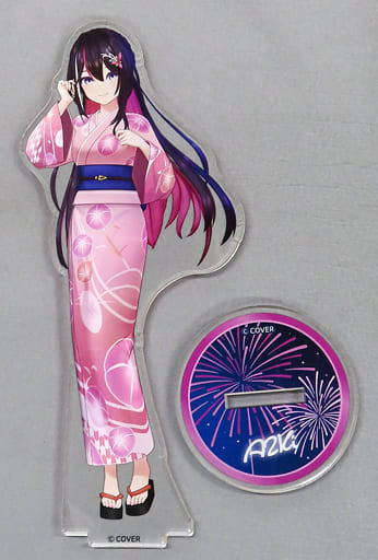 AZKi VTuber Hololive 3D Acrylic Stand Smiley Harmony Ver. Hololive Summer 2023 Exclusive Acrylic Stands [USED]