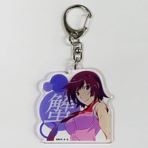 Hitagi Senjougahara Monogatari Series Kujibikido Newtype Online Kuji Acrylic Charms Prize C-1 Charm [USED]