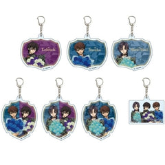 Lelouch Lamperouge, etc. Code Geass: Lelouch of The Rebellion Lost Stories Acrylic Keychain 01 Newly Drawn Illustration All 7 Types Set Key Chain [USED]
