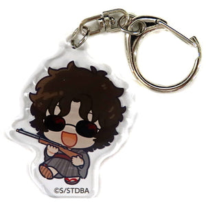 Tatsuma Sakamoto Gintama Trading Mini Chara Acrylic Keychain Pop Up Shop in Marui Limited Key Chain [USED]