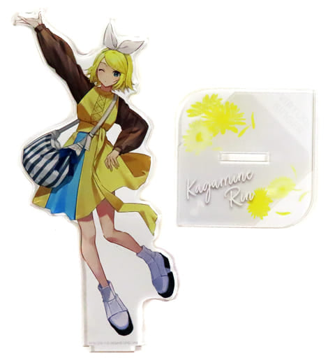 Rin Kagamine Hatsune Miku: Colorful Stage! Acrylic Stand 3rd Anniversary Thanksgiving Limited Acrylic Stands [USED]