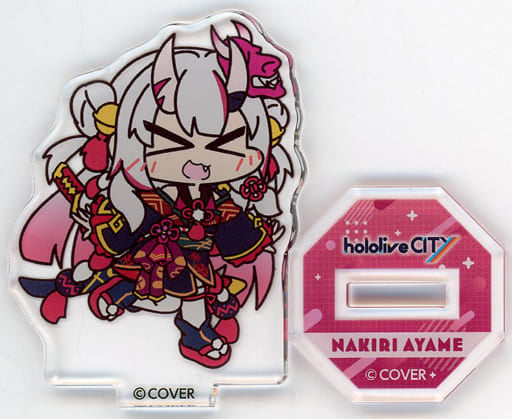 Nakiri Ayame VTuber Hololive Mini Acrylic Stand hololive CITY Attractions Exclusive Acrylic Stands [USED]