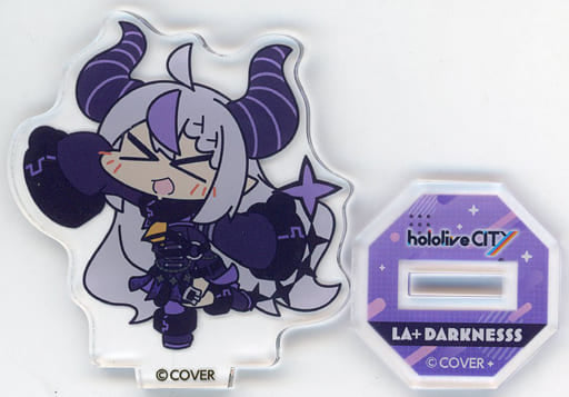 La+ Darknesss VTuber Hololive Mini Acrylic Stand hololive CITY Attractions Exclusive Acrylic Stands [USED]
