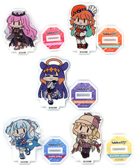 Gawr Gura, etc. VTuber Hololive English A Mini Acrylic Stand hololive CITY Attractions Exclusive 5 Piece Set Acrylic Stands [USED]