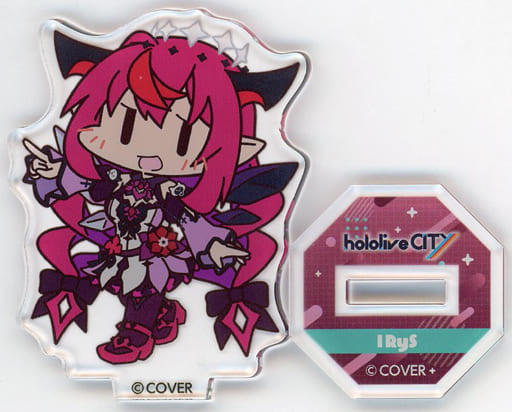 IRyS VTuber Hololive Mini Acrylic Stand hololive CITY Attractions Exclusive Acrylic Stands [USED]
