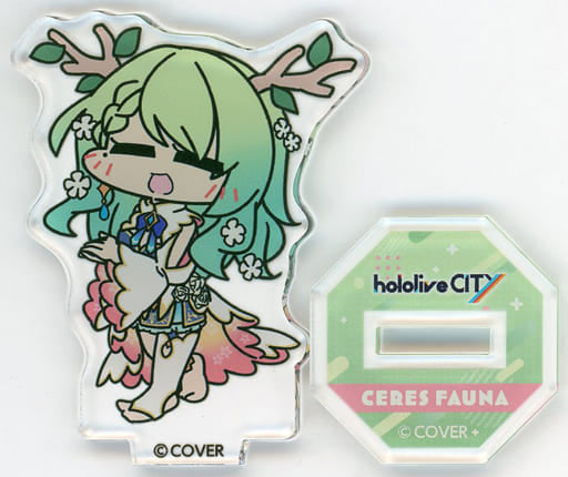 Fauna Ceres VTuber Hololive Mini Acrylic Stand hololive CITY Attractions Exclusive Acrylic Stands [USED]