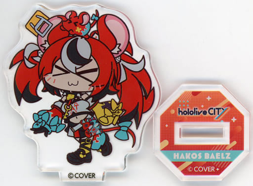Hakos Baelz VTuber Hololive Mini Acrylic Stand hololive CITY Attractions Exclusive Acrylic Stands [USED]