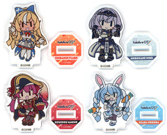 Flare Shiranui, etc. VTuber Hololive Hololive 3rd Generation Mini Acrylic Stand hololive CITY Attractions Exclusive Set of 4 Acrylic Stands [USED]