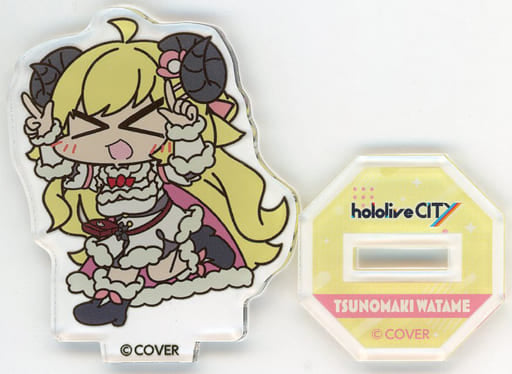 Tsunomaki Watame VTuber Hololive Mini Acrylic Stand hololive CITY Attractions Exclusive Acrylic Stands [USED]