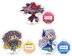 Anya Melfissa, etc. VTuber Hololive Hololive Indonesia 2nd Generation Mini Acrylic Stand hololive CITY Attractions Exclusive Set of 3 Acrylic Stands [USED]