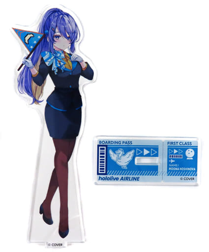 Moona Hoshinova VTuber Hololive Acrylic Stand Hololivecity Hololive Airline Exclusive Acrylic Stands [USED]