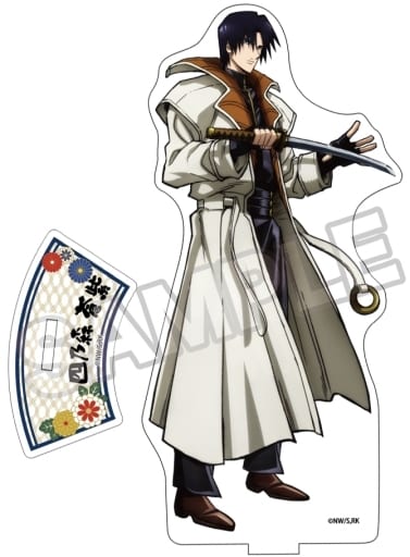Aoshi Shinomori Rurouni Kenshin: Meiji Kenkaku Romantan Acrylic Stand Acrylic Stands [USED]