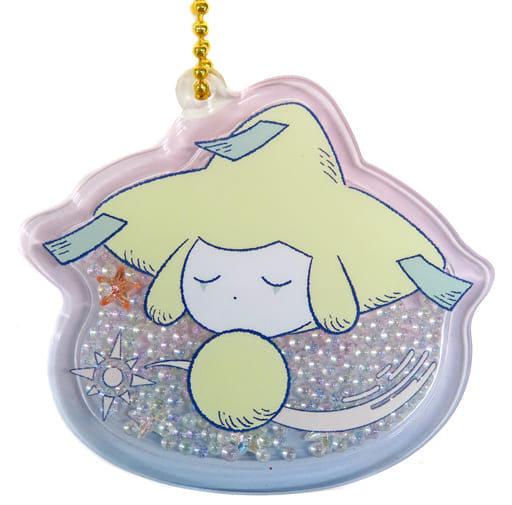 Jirachi Sleep Pokemon Shakashaka Acrylic Charm Collection Jirachi Star Tether Pokemon Center Limited Charm [USED]