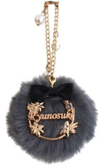 Ryunosuke Akutagawa Bungo Stray Dogs Bag Charm with Fur Charm [USED]
