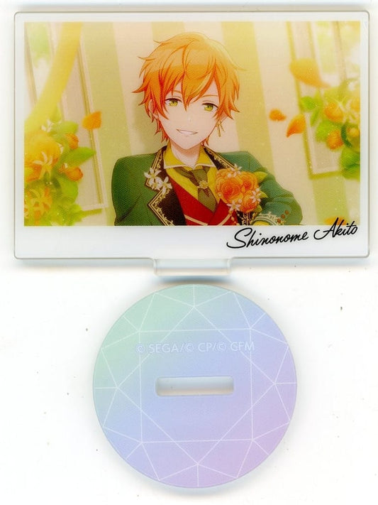 Akito Shinonome Hatsune Miku: Colorful Stage! Anniversary Birthday Card Illustration Acrylic Stand Collection A Acrylic Stands [USED]