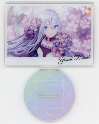 Kanade Yoisaki Hatsune Miku: Colorful Stage! Anniversary Birthday Card Illustration Acrylic Stand Collection B Acrylic Stands [USED]
