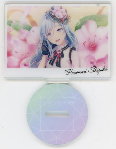 Shizuku Hinomori Hatsune Miku: Colorful Stage! Anniversary Birthday Card Illustration Acrylic Stand Collection C Acrylic Stands [USED]