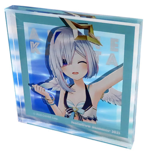 Kanata Amane VTuber Hololive Acrylic Block Hololive Summer 2023 in Marui Exclusive Acrylic Stands [USED]