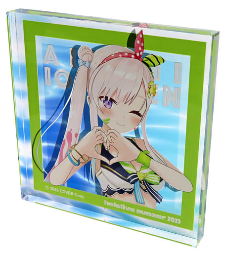 Airani Iofifteen VTuber Hololive Acrylic Block Hololive Summer 2023 in Marui Exclusive Acrylic Stands [USED]