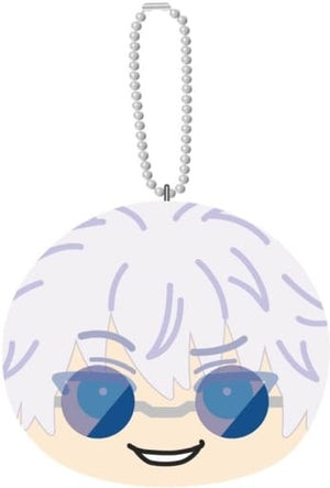 Satoru Gojo Jujutsu Kaisen Omanjuu Niginigi Mascot Kaigyoku Gyokusetsu Key Ring [USED]