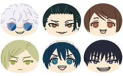 Satoru Gojo, etc. Jujutsu Kaisen Omanjuu Niginigi Mascot Kaigyoku Gyokusetsu All 6 Types Set Key Ring [USED]