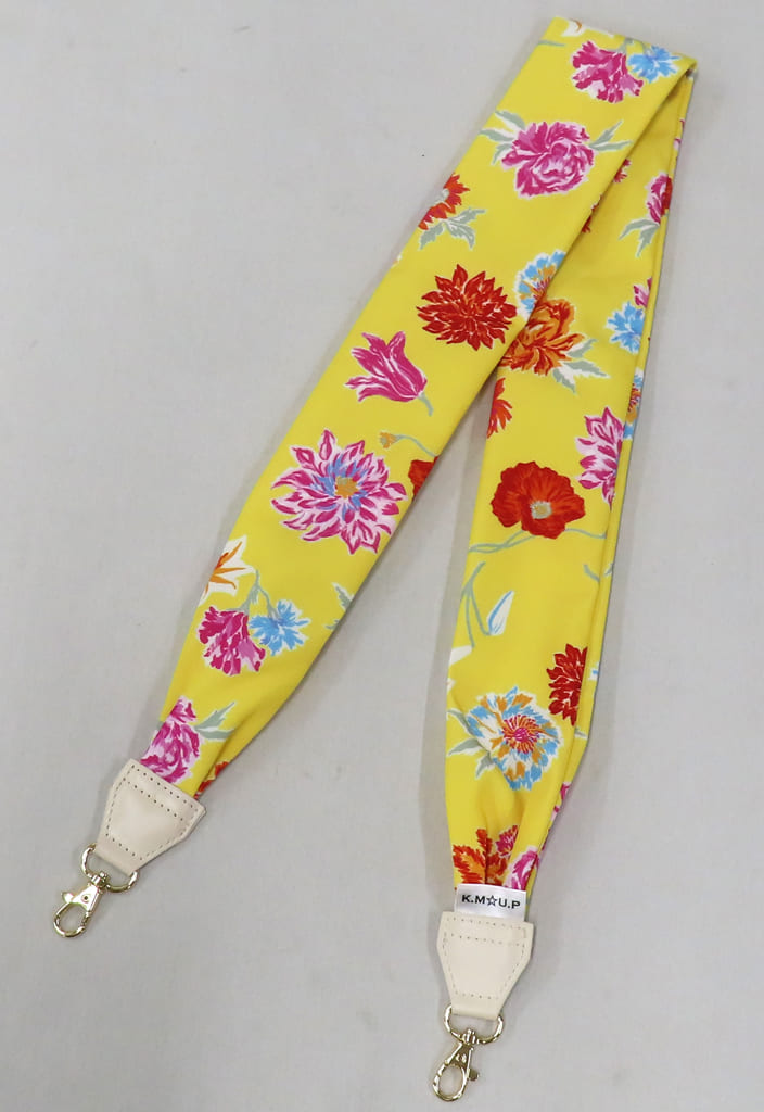 Natsuki Shinomiya Uta no Prince Sama K.M U.P Summer Bloom Fabric Shoulder Strap Shining Store 10th Anniversary Limited Key Chain [USED]