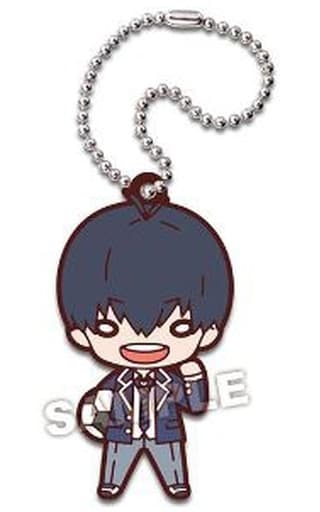 Yoichi Isagi Blue Lock Nitotan Uniform Rubber Mascot Key Chain [USED]