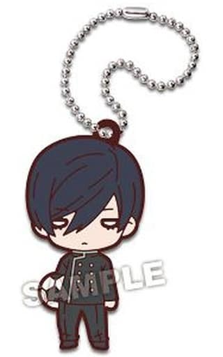 Rin Itoshi Blue Lock Nitotan Uniform Rubber Mascot Key Chain [USED]