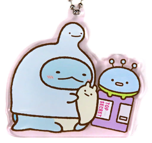 Tokage Sumikko Gurashi Fushigi na Otomodachi Acrylic Key Chain Cafe Mysterious Friends Limited Key Ring [USED]