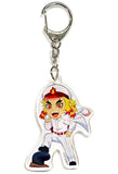 Kyojuro Rengoku Demon Slayer: Kimetsu no Yaiba Acrylic Key Chain Rittai Emaki in Laguna Ten Bosch Limited Key Ring [USED]