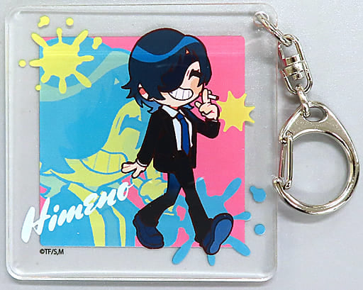 Chainsaw Man Himeno Acrylic Keychain Mini Character Chainsaw Man Animation Exhibition Limited Keychains [USED]