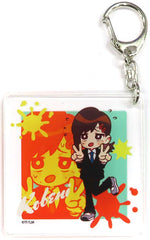 Chainsaw Man Kobeni Higashiyama Acrylic Keychain Mini Character Chainsaw Man Animation Exhibition Limited Keychains [USED]
